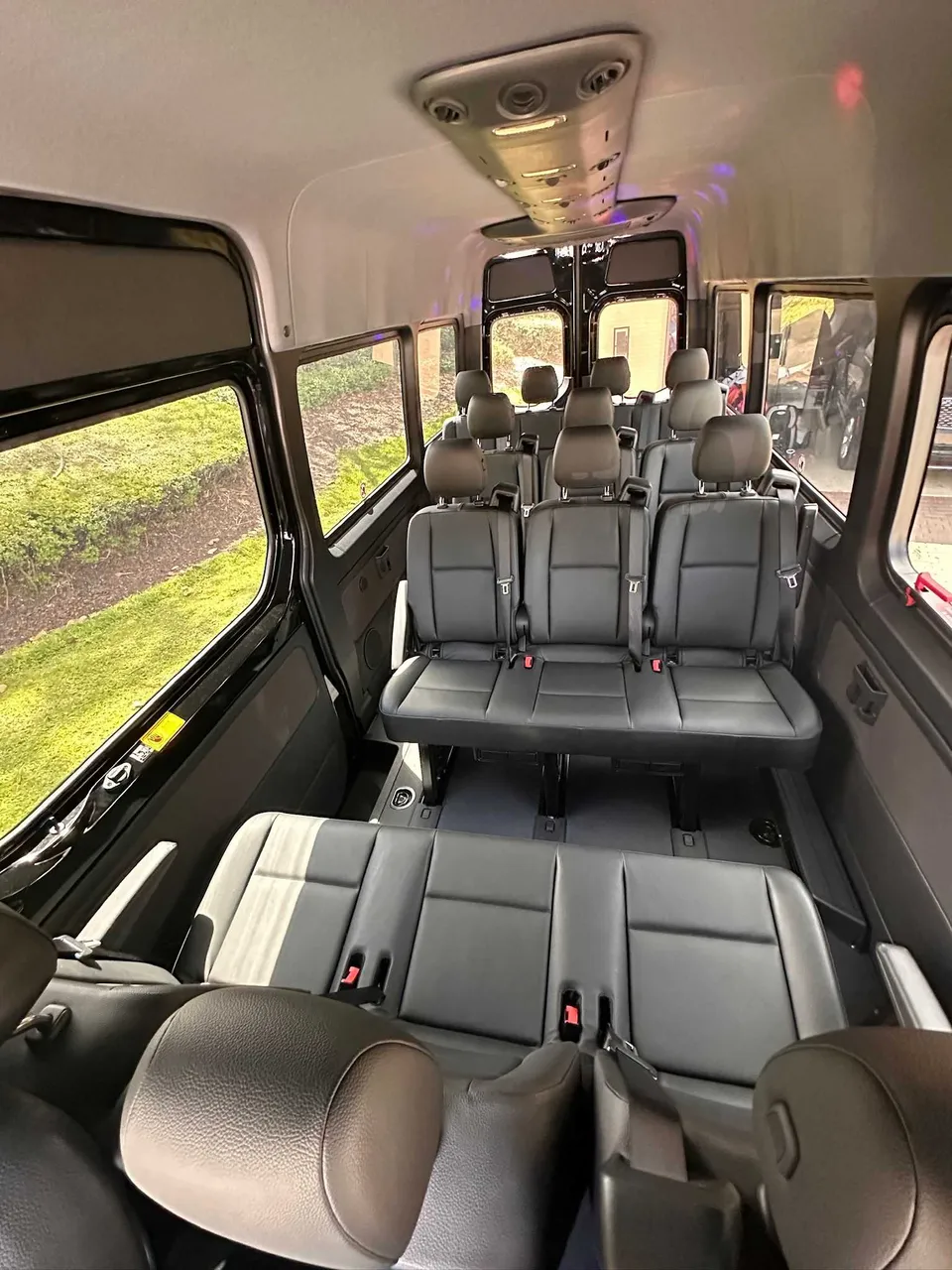 Mercedes Limo Sprinter interior, photo 2 for party bus rental