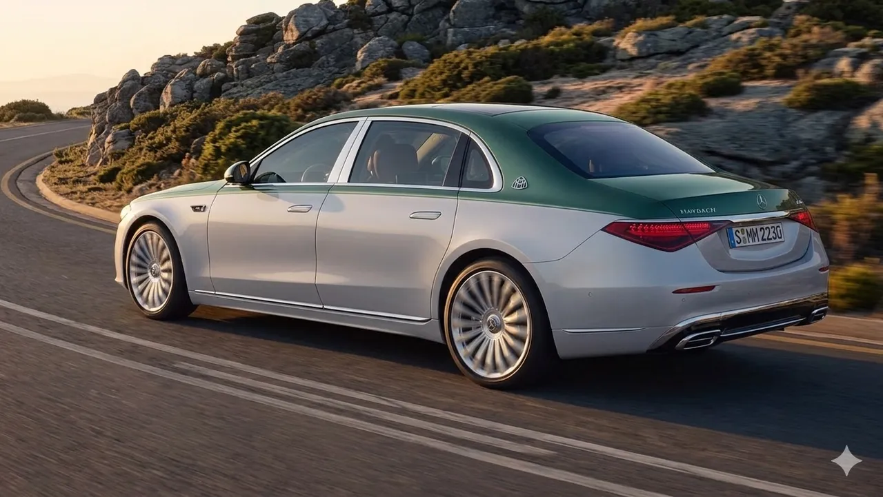 Black Mercedes Maybach, photo 2 for luxury car rental in Pershing County, NV