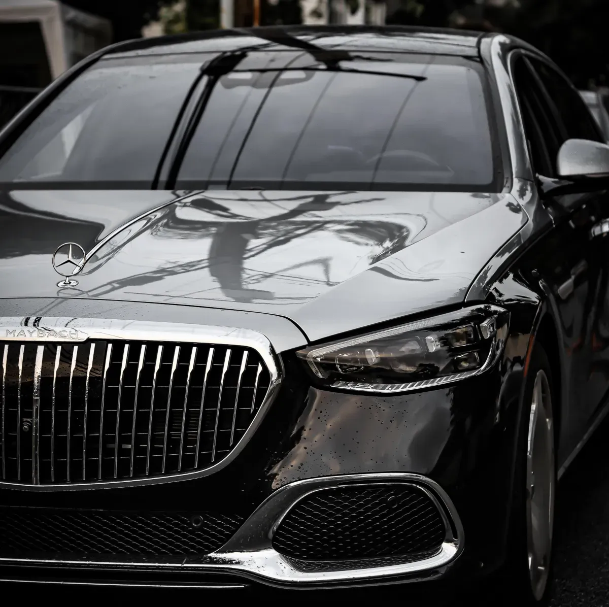 Mercedes Maybach S580 — Chrome, photo 2 for sedan rental Mercedes Maybach S580 — Chrome, photo 2 for sedan rental
