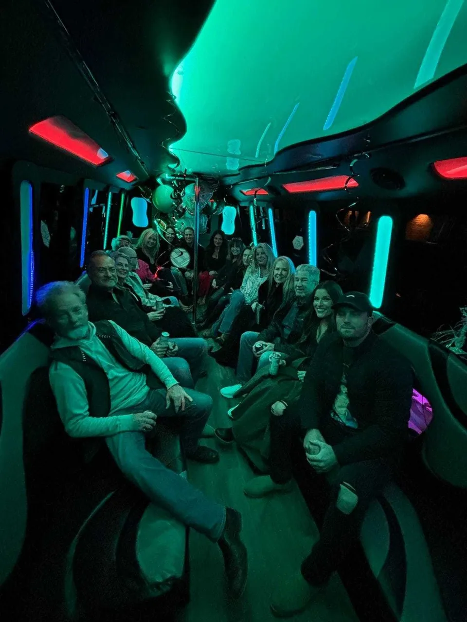 Mercedes Party Buses interior, photo 5 for party bus rental in Hamburg, IA