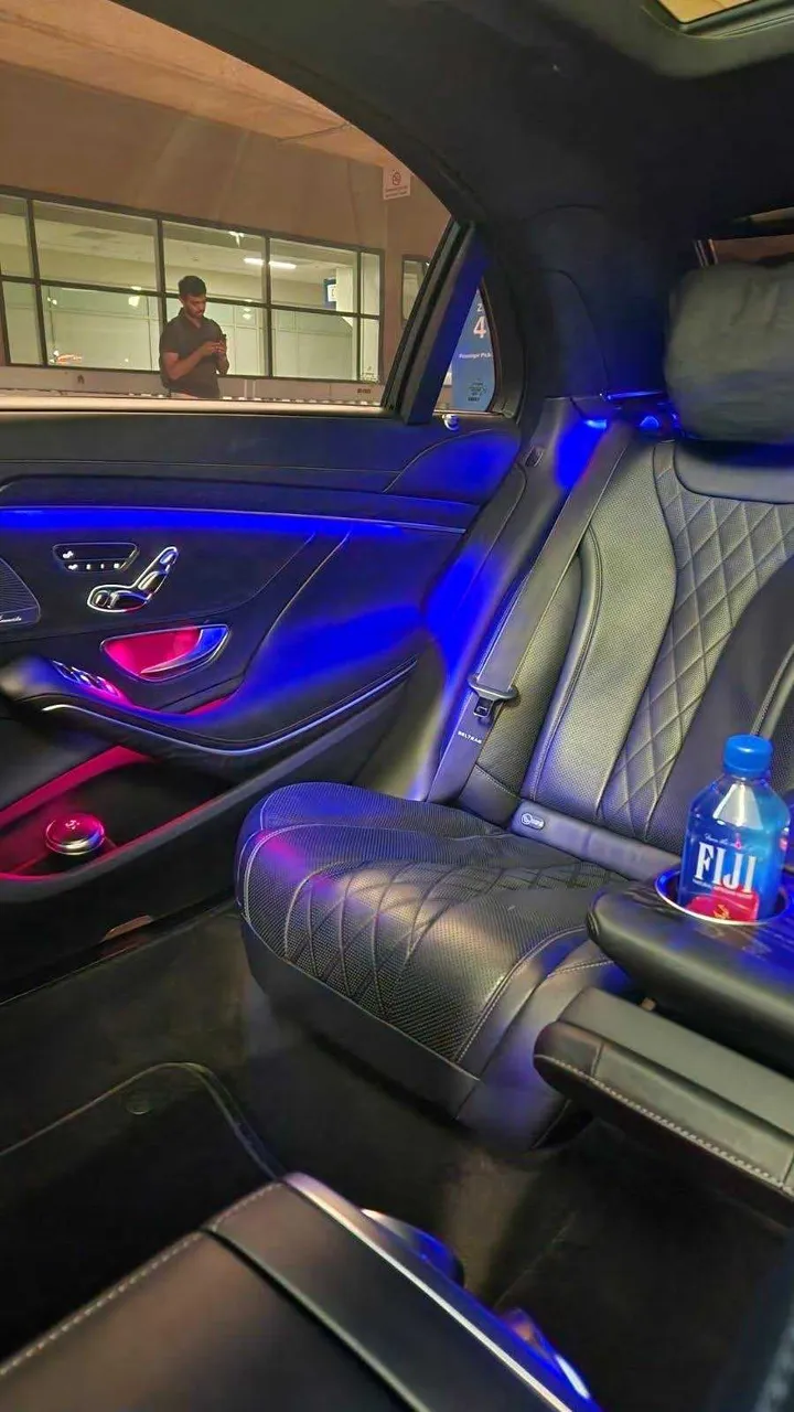 Black Mercedes S, photo 2 for sedan rental in Little River Academy, TX