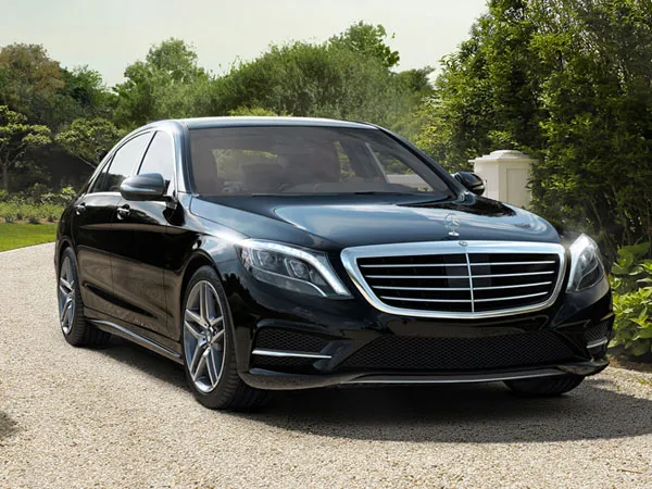 Black Mercedes S-Class for luxury car rental in Pershing County, NV