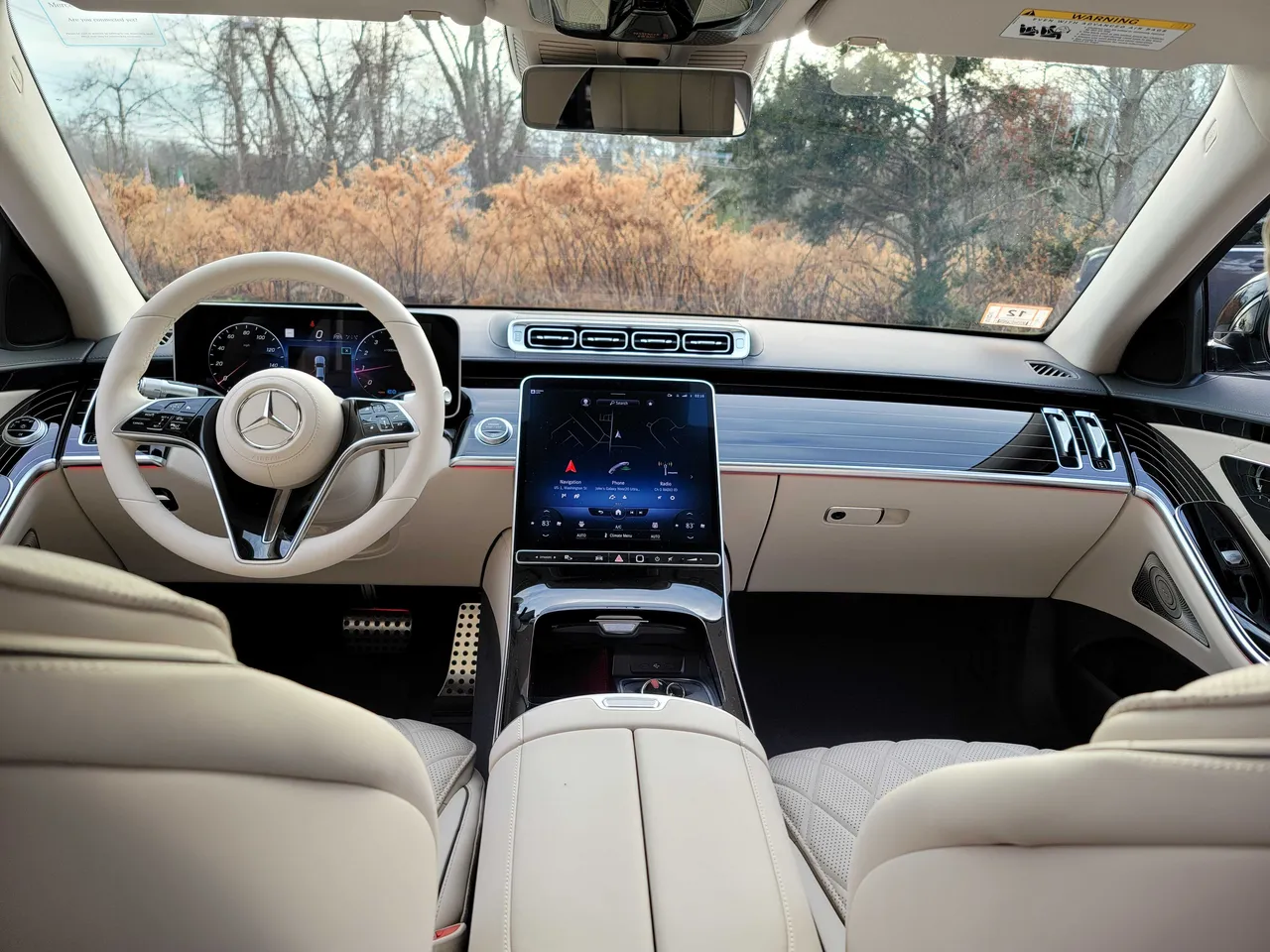 Black Mercedes S580 4 Passenger Sedan, photo 3 for sedan rental in East Greenwich, RI