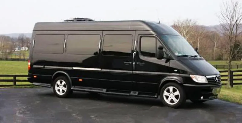 Mercedes Sprinter — 10–14 passengers for mini coach rental in Careywood, ID