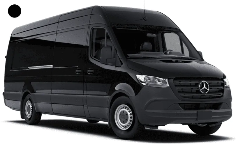 Black Mercedes Sprinter