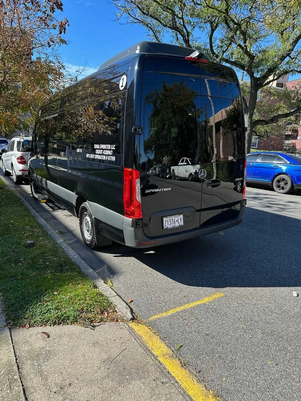 Black Mercedes Sprinter, photo 2 for mini coach rental in Taylor, PA