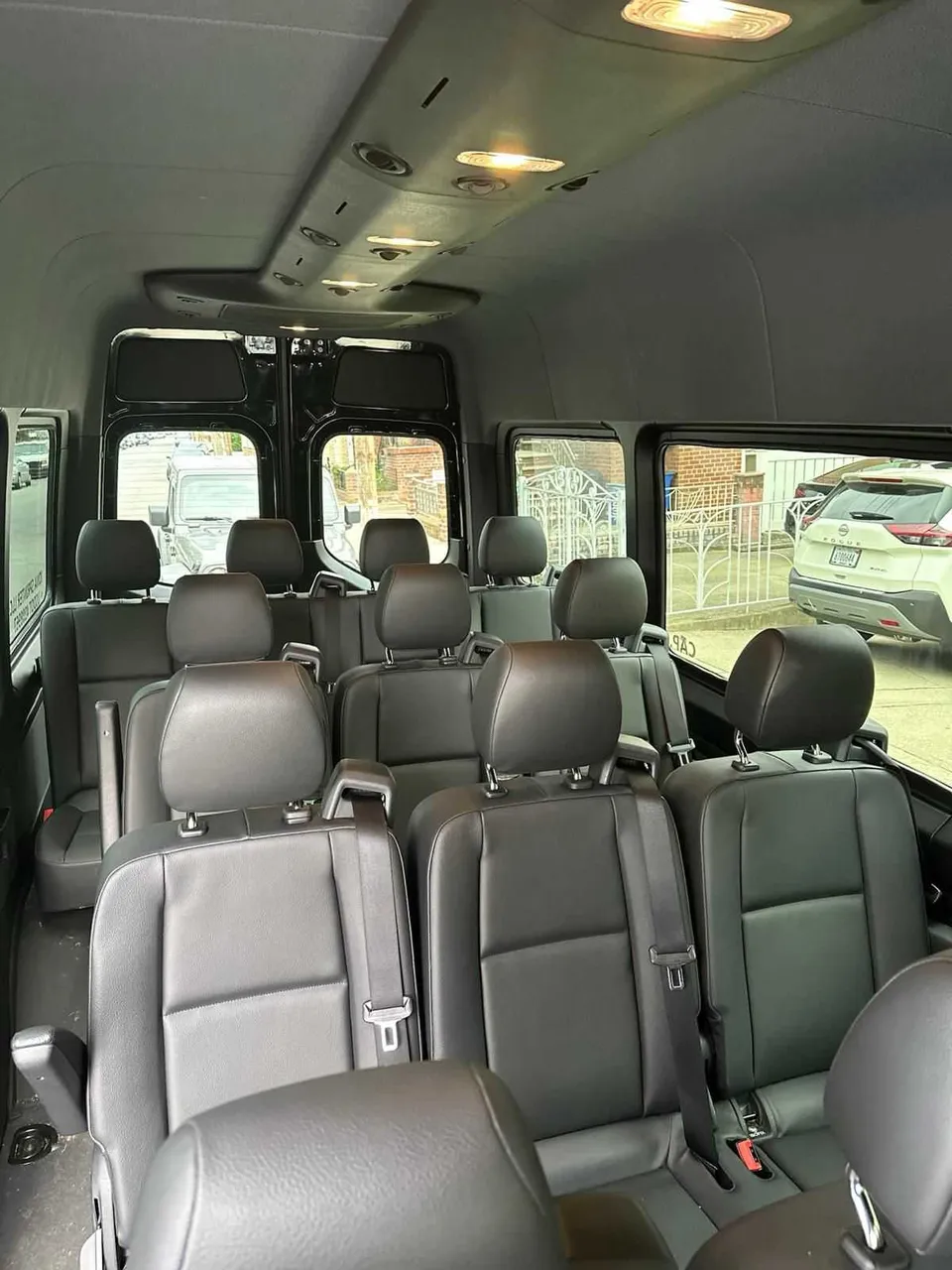 Black Mercedes Sprinter, photo 4 for mini coach rental in Taylor, PA