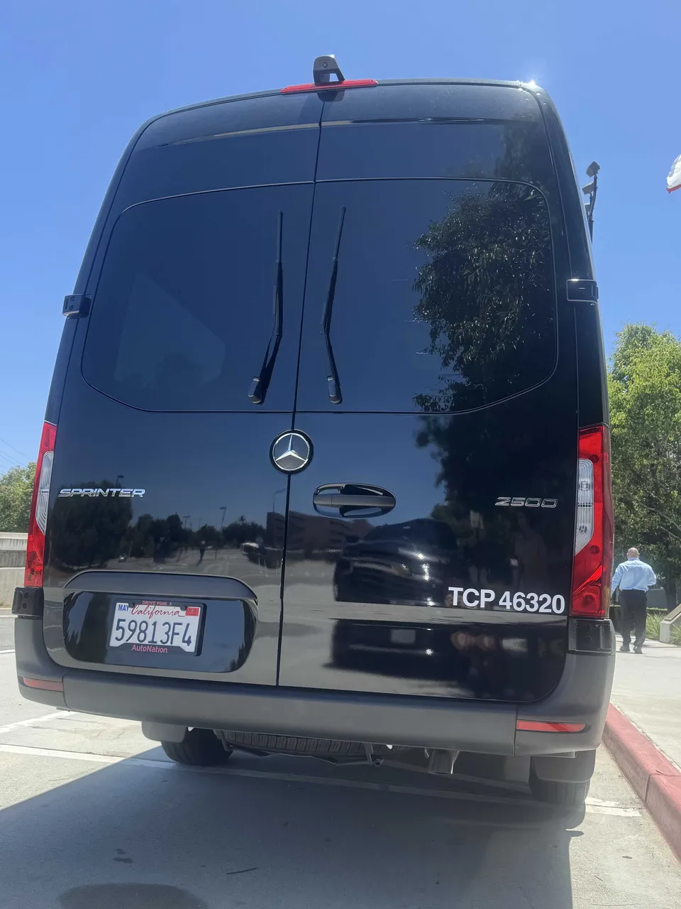 Black Mercedes Sprinter, photo 2 for mercedes sprinter rental in El Portal, CA