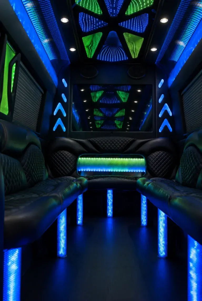 Mercedes Sprinter Limousine interior, photo 3 for cadillac escalade limo in Algodones, NM