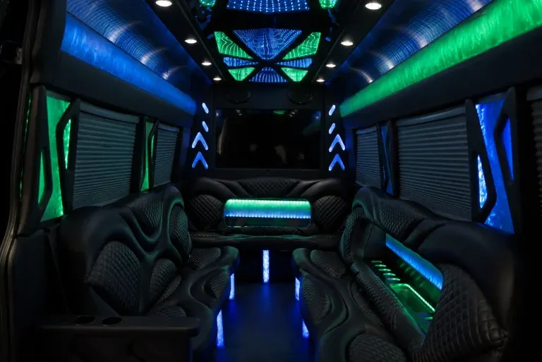 Mercedes Sprinter Limousine interior, photo 2 for cadillac escalade limo in Algodones, NM