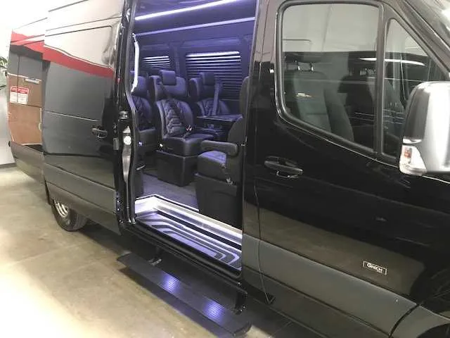 Mercedes Sprinter Luxury- 11 pax, photo 5 for mercedes sprinter rental in Los Angeles County, CA