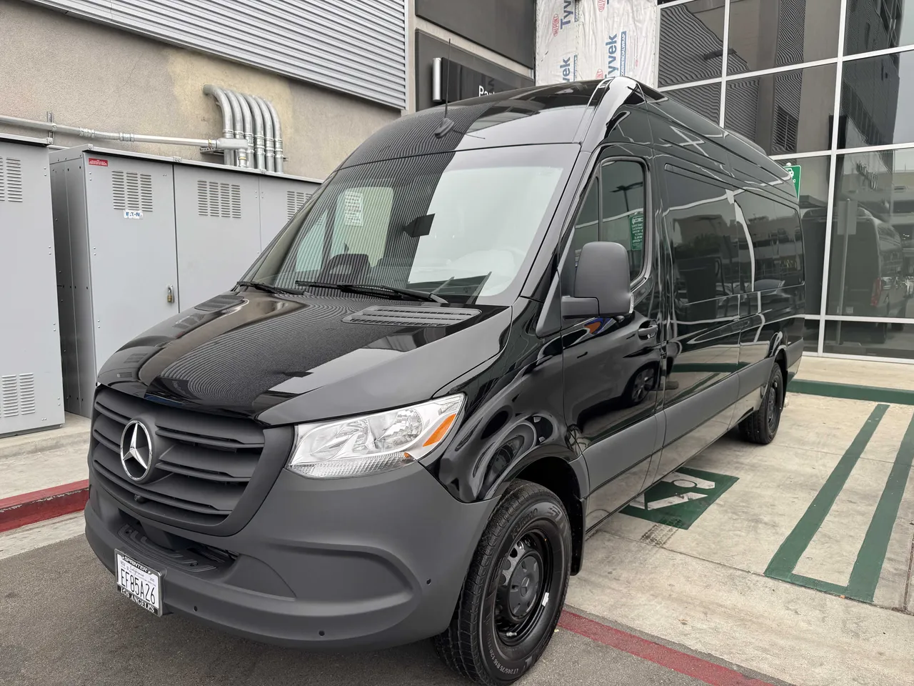 Black Mercedes Sprinter Van, photo 2 for mercedes sprinter rental in Tonopah, AZ