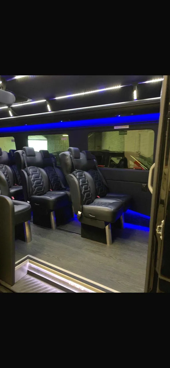 Black Mercedes Sprinter Van, photo 3 for minibus rental in Key Biscayne, FL