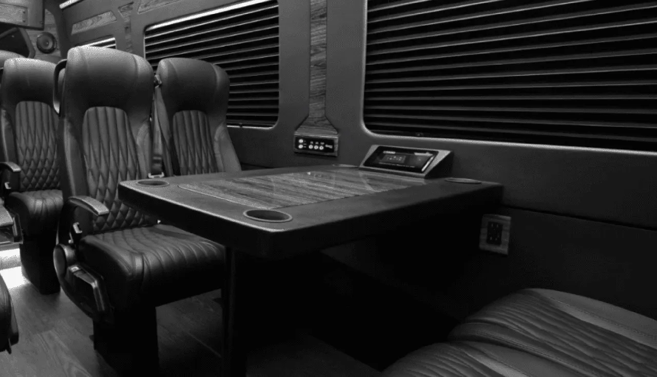 Black Mercedes Sprinter Van, photo 2 for mercedes sprinter rental in South Dakota