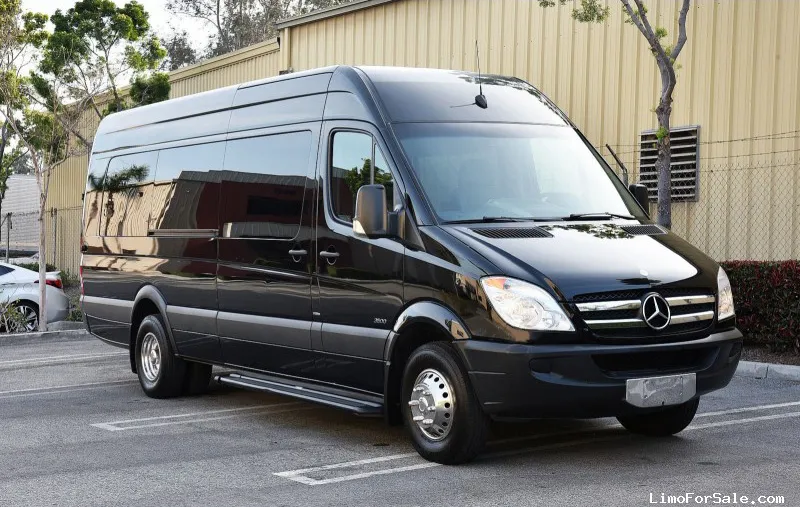 Mercedes Sprinter VIP Executive Shuttle — up to 12 passengers