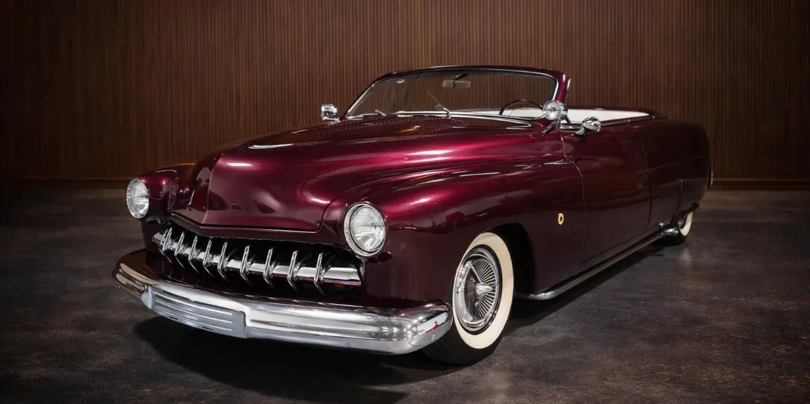 Red Mercury Lead Sled 1951 Vintage