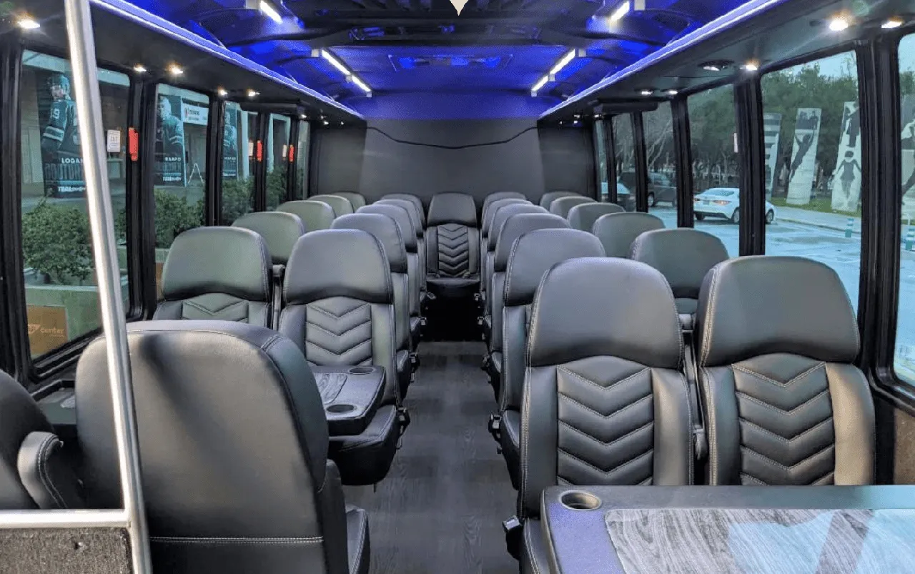 Black Mini Coach, photo 2 for minibus rental in Murphys, CA