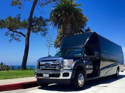 Black Mini Coach, photo 2 for minibus rental in Santa Fe Springs, CA