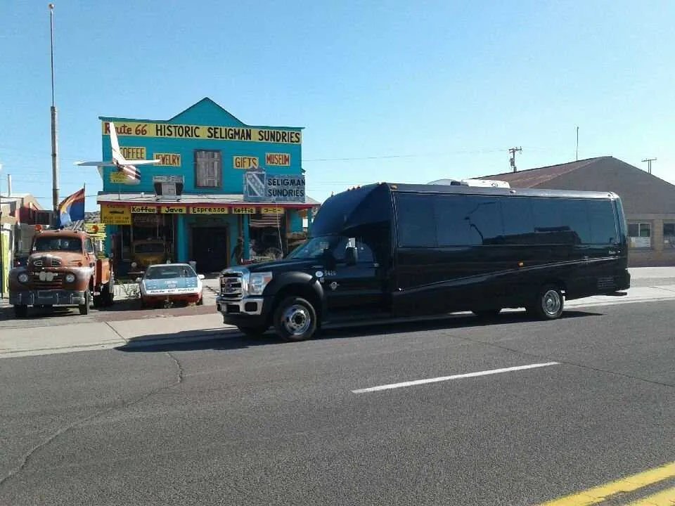 Black Mini Coach, photo 5 for minibus rental in Santa Fe Springs, CA