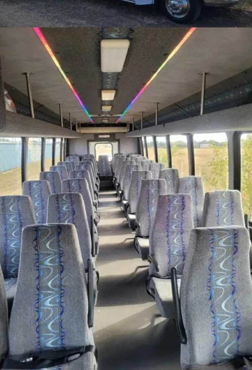 White Mini Coach