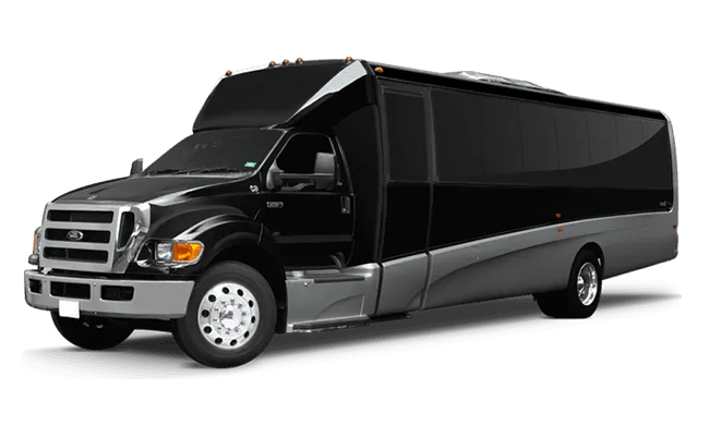 Black 36 Passenger Mini Coach for minibus rental Black 36 Passenger Mini Coach for minibus rental