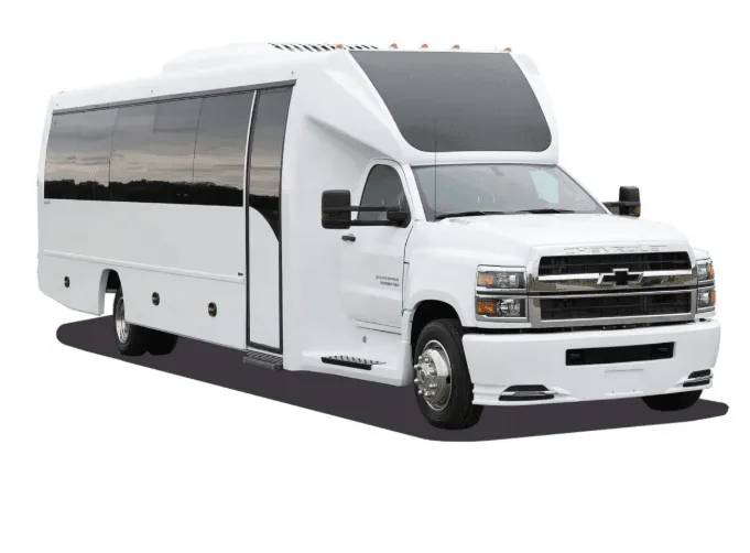 Mini coach for minibus rental in Bordelonville, LA