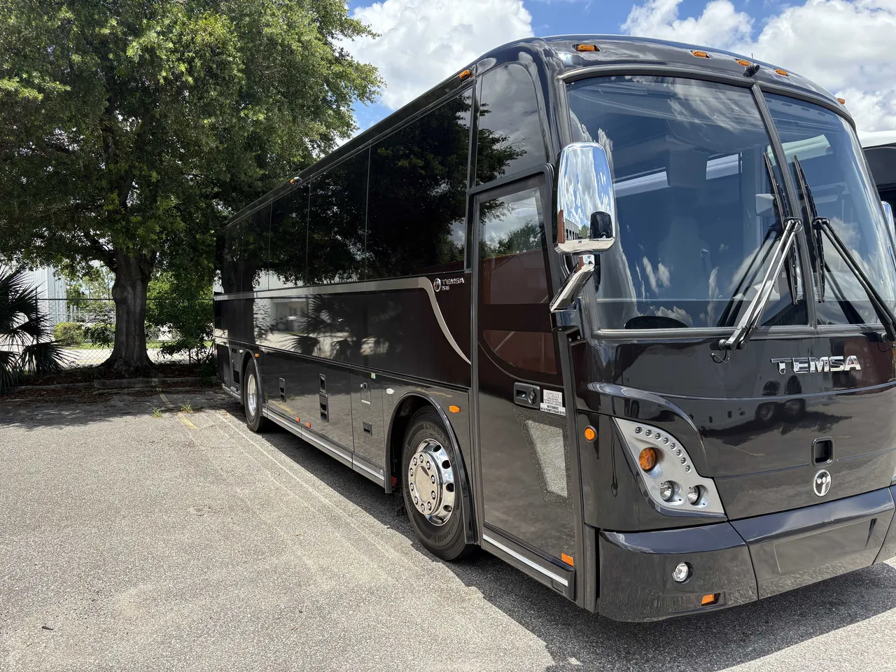 Black Mini Coach for winery tour transport in East Norwich, NY