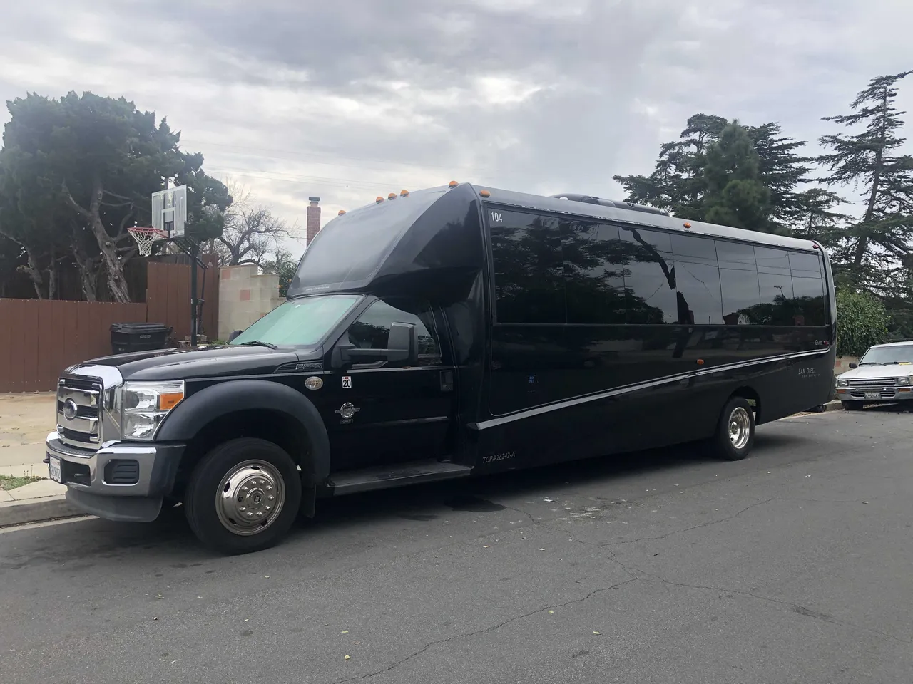 Black Mini Coach, photo 2 for minibus rental in Arizona