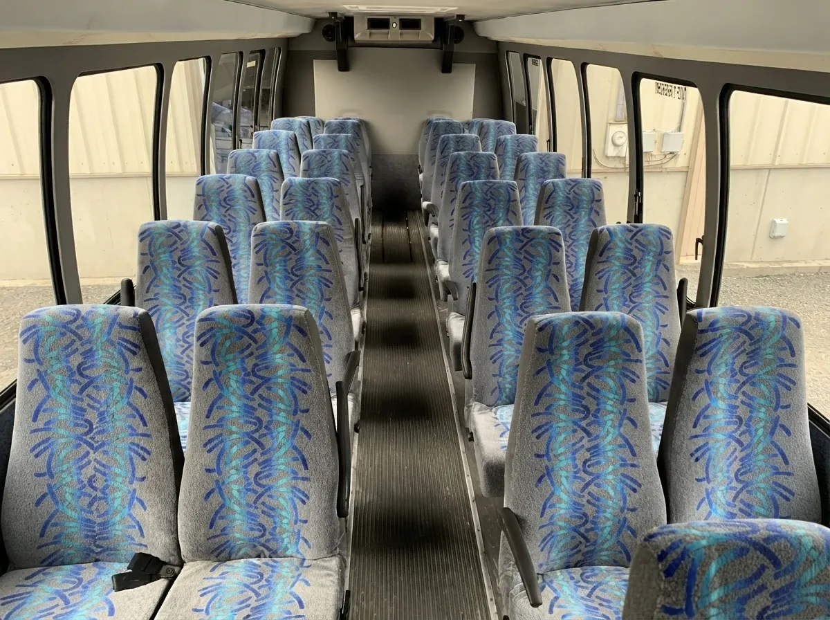 Black 31 Passenger Mini Coach for minibus rental Black 31 Passenger Mini Coach for minibus rental