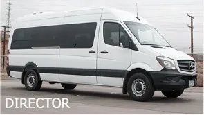 White Minibus- 9 pax
