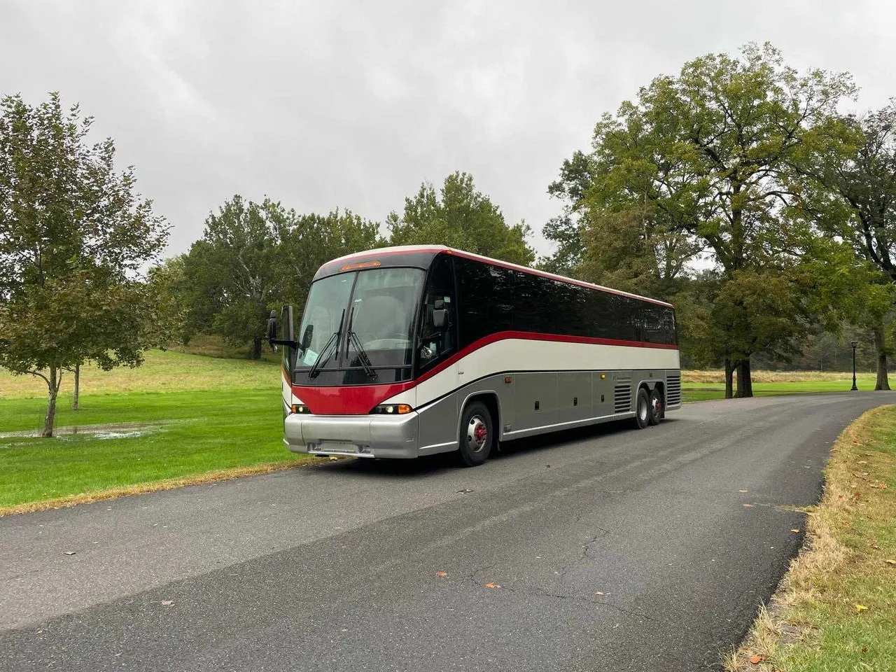 Black Motor Coach for charter bus rental in Ocean County, NJ