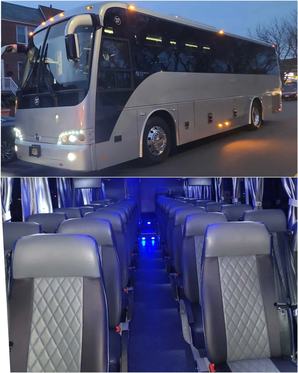 Black Motor Coach