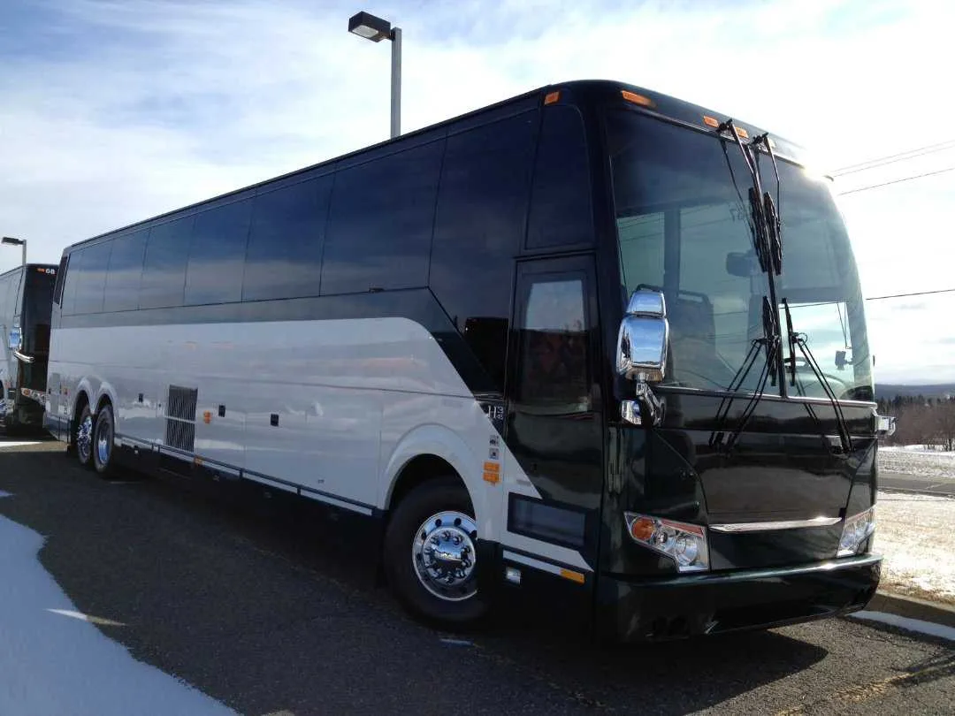 Motor coach(55) for charter bus rental in Currituck County, NC