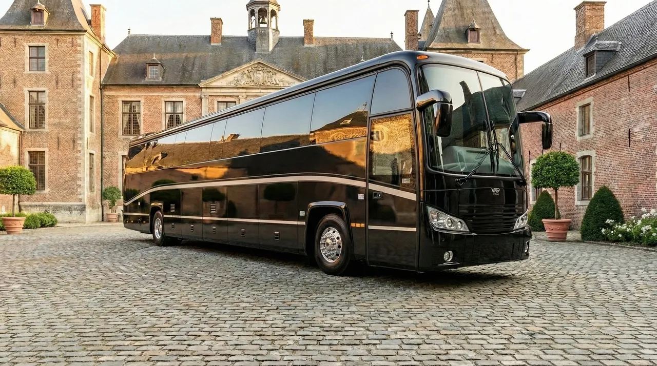 54 Passenger Motorcoach for charter bus rental
