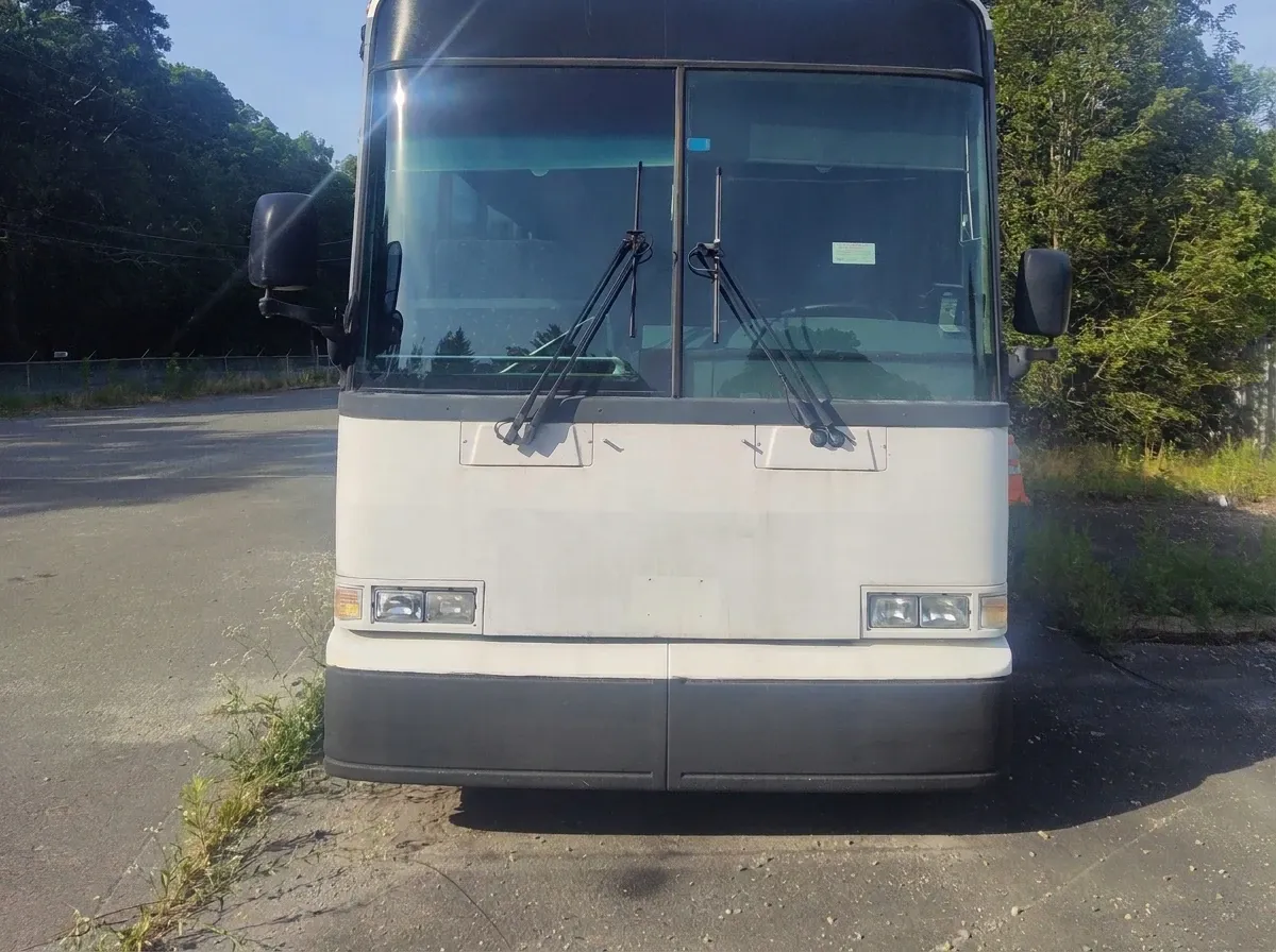 White Motorcoach MCI, photo 2 for charter bus rental