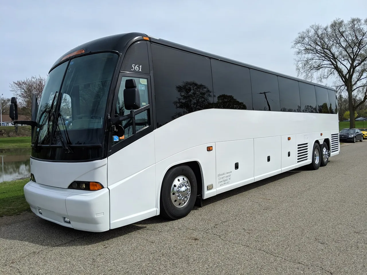 Motorcoach — up to 57 passengers