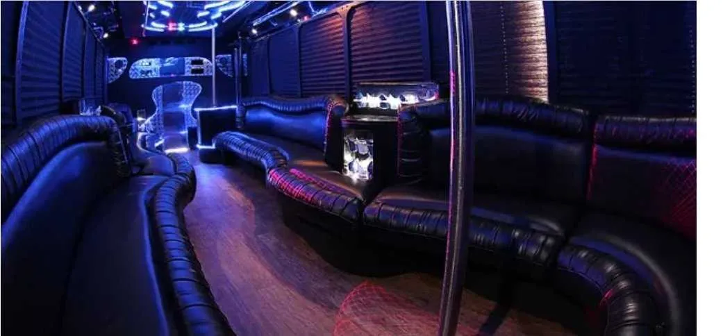 Party Bus interior, photo 2 for party bus rental