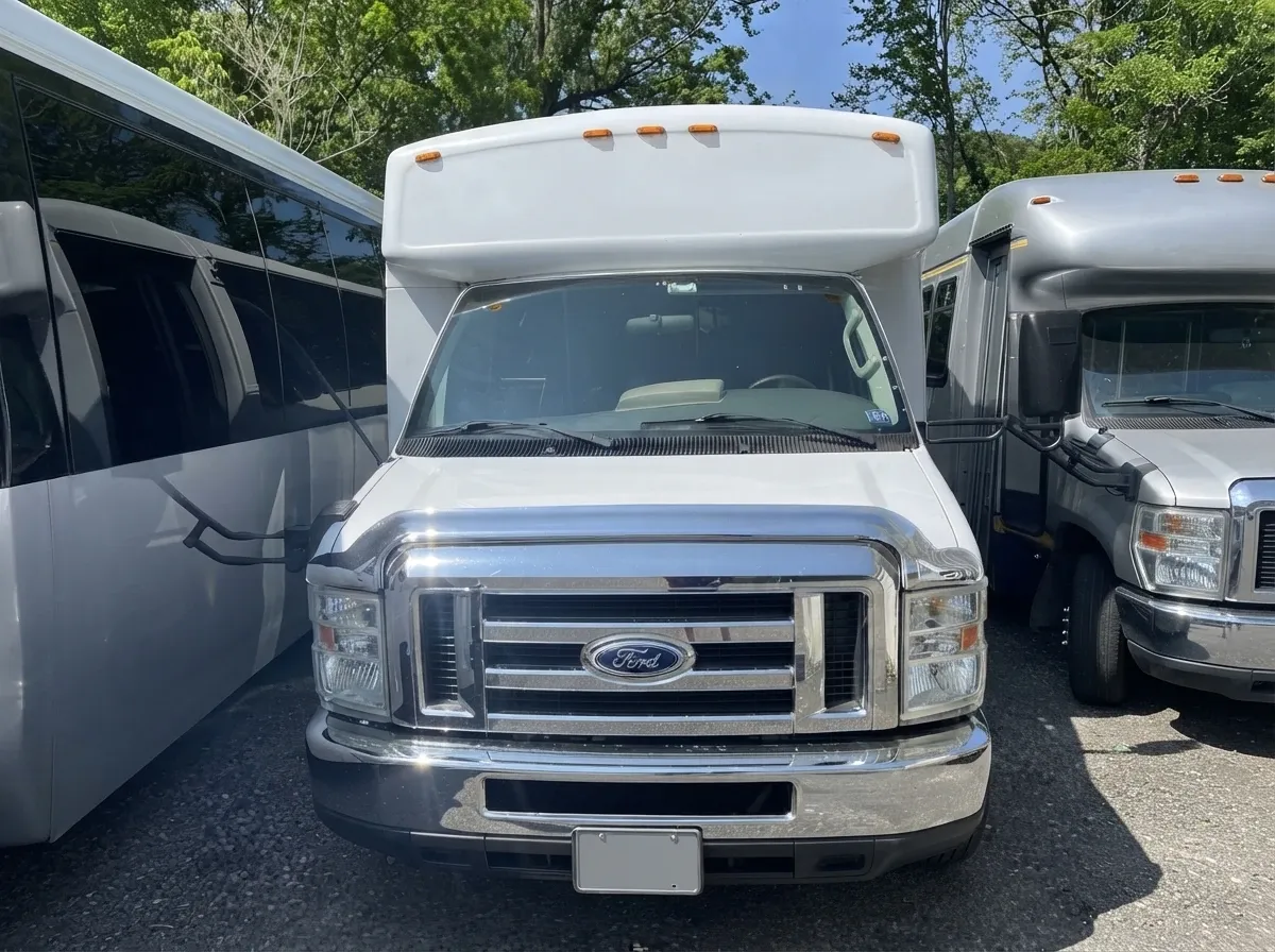 White 18 Passenger Party Bus, photo 2 for party bus rental White 18 Passenger Party Bus, photo 2 for party bus rental