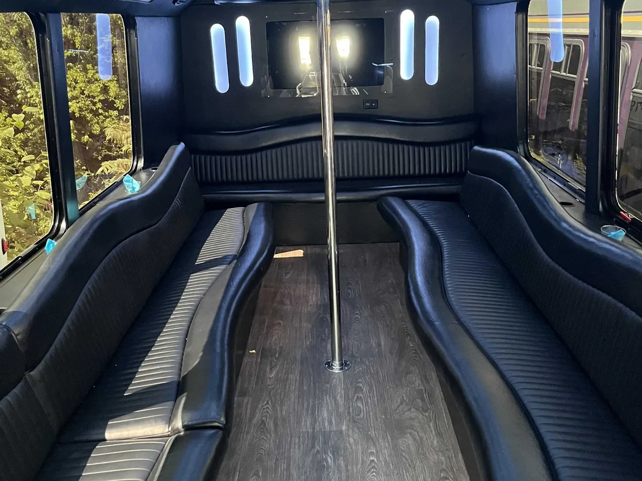 White 18 Passenger Party Bus, photo 3 for party bus rental White 18 Passenger Party Bus, photo 3 for party bus rental