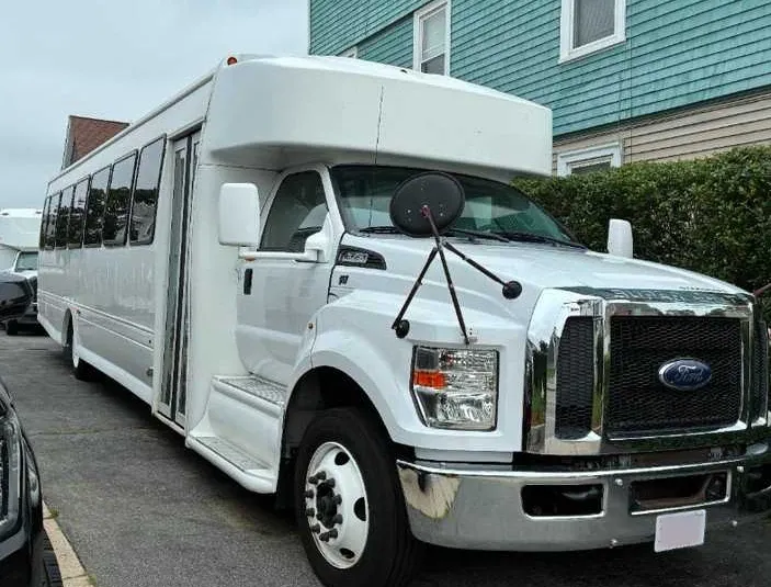 Black 36 Passenger Party Bus for party bus rental