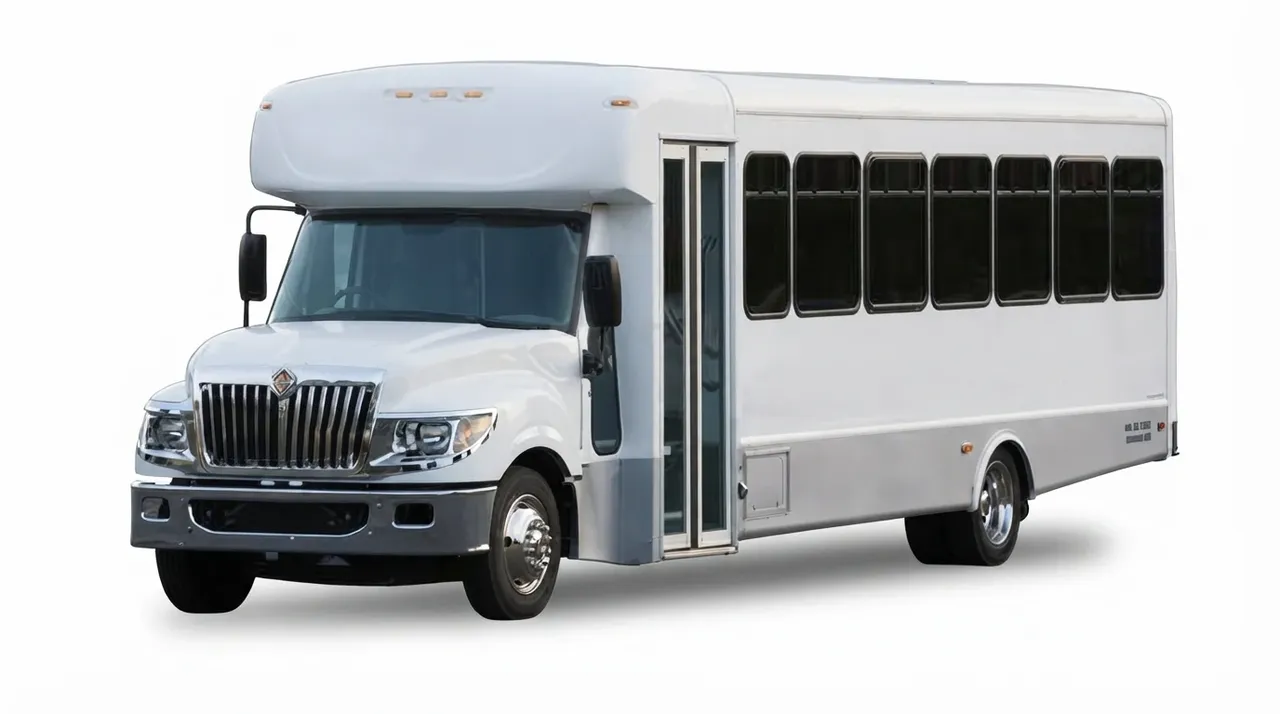 Party Bus White for party bus rental Party Bus White for party bus rental