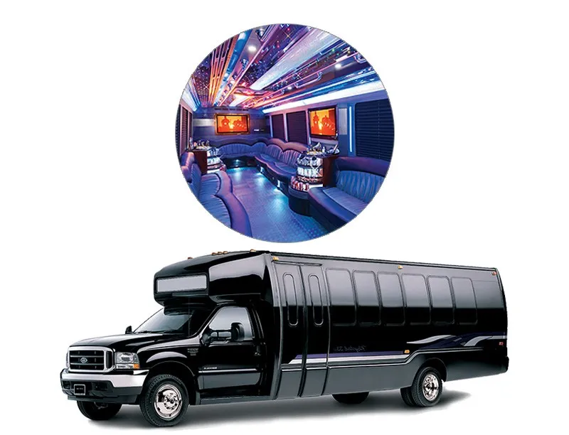 Party Limousine Bus for party bus rental Party Limousine Bus for party bus rental