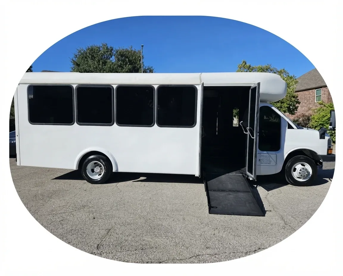 White Party Time Bus, photo 2 for party bus rental White Party Time Bus, photo 2 for party bus rental
