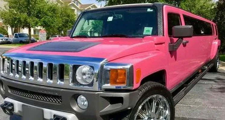Pink Hummer Stretch Limousine for limo rental Pink Hummer Stretch Limousine for limo rental