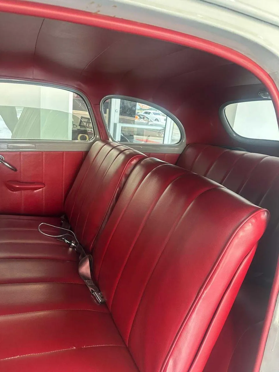 Plymouth Classic interior for wedding car rental