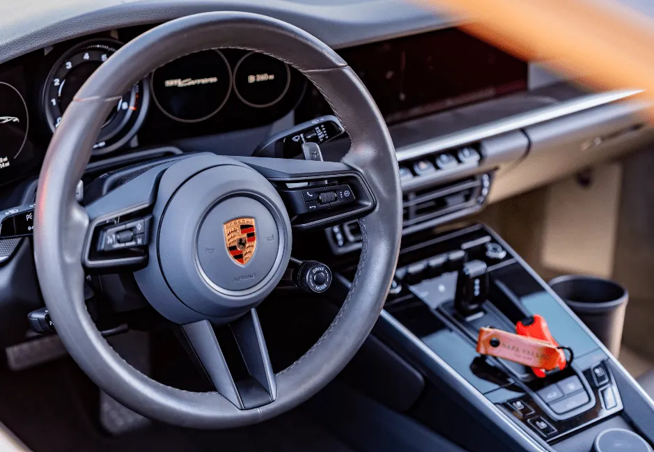 Red Porsche 911, photo 3 for exotic car rental in Sacramento, CA