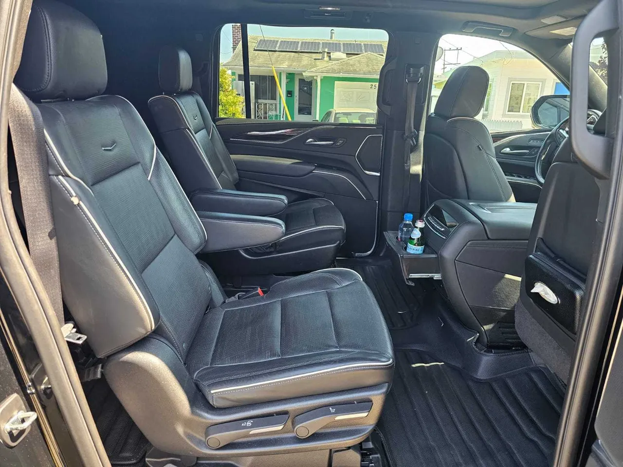 Black Premium Cadillac Escalade for airport transfers in San Mateo County, CA