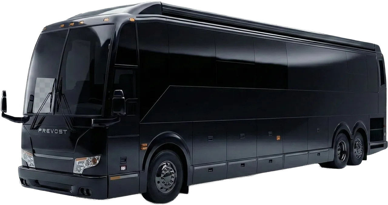 Prevost Charter Bus for charter bus rental in Agua Dulce, TX