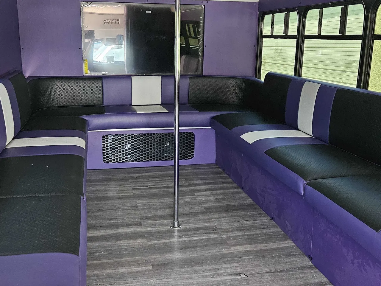 White Purple Magic for party bus rental White Purple Magic for party bus rental