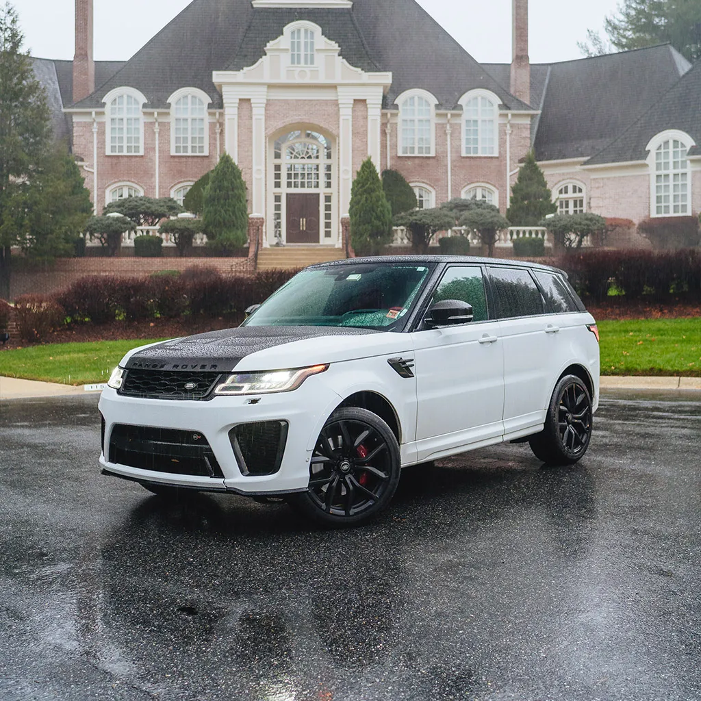 White Range Rover SVR, photo 12 for wedding car rental in Rockville, MD White Range Rover SVR, photo 12 for wedding car rental in Rockville, MD